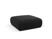 Cosmopolitan Design - Pouf "Nolio" 2 posti in ciniglia nero 
