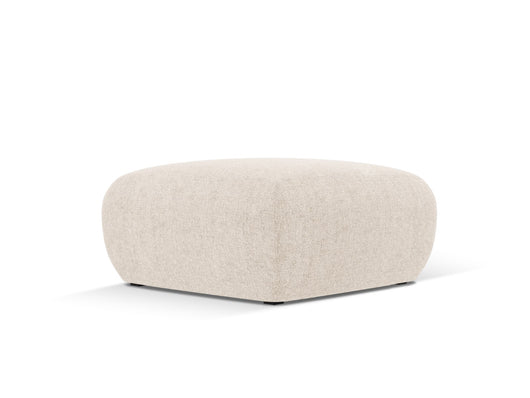 Cosmopolitan Design - Pouf "Nolio" in ciniglia beige chiaro 