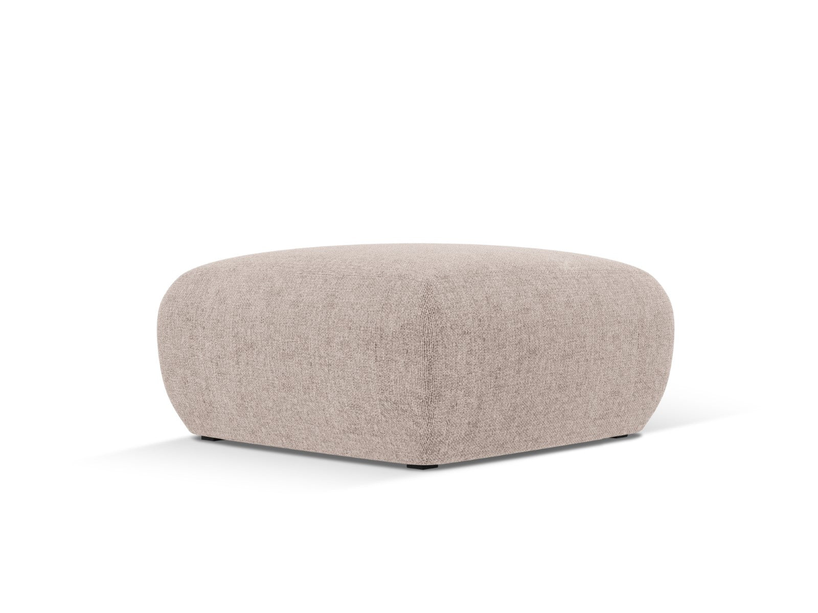 Cosmopolitan Design - Pouf "Nolio" in ciniglia beige 