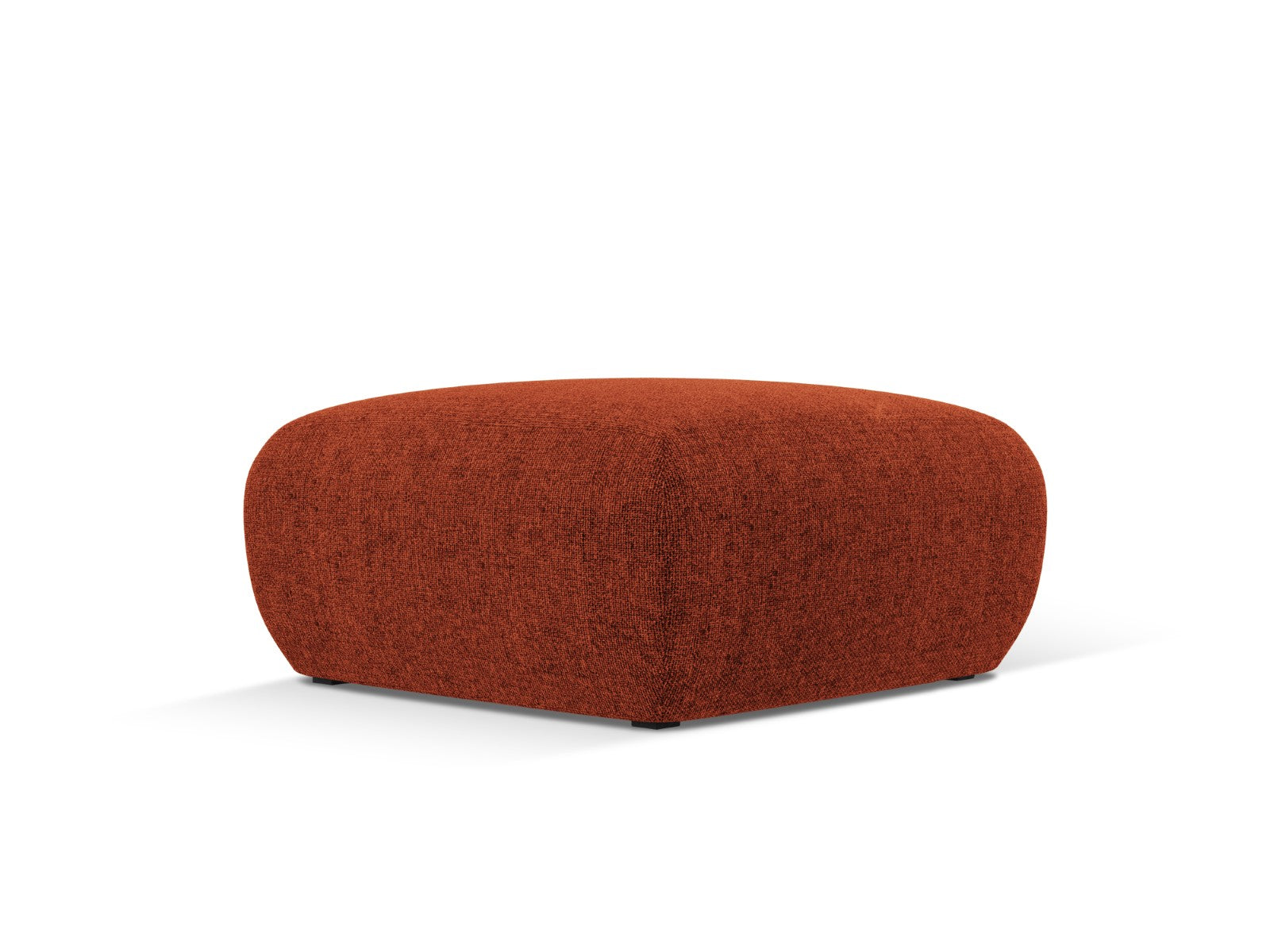 Cosmopolitan Design - Pouf "Nolio" in ciniglia terracotta 