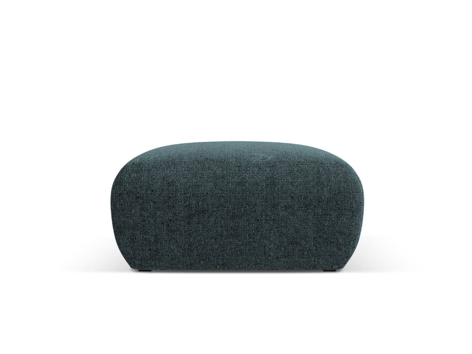 Cosmopolitan Design - Pouf "Nolio" in ciniglia petrolio 