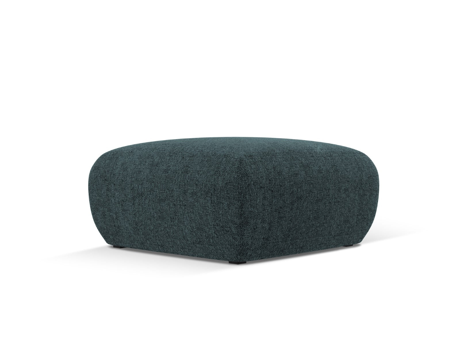 Cosmopolitan Design - Pouf "Nolio" in ciniglia petrolio 