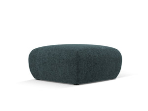 Cosmopolitan Design - Pouf "Nolio" in ciniglia petrolio 