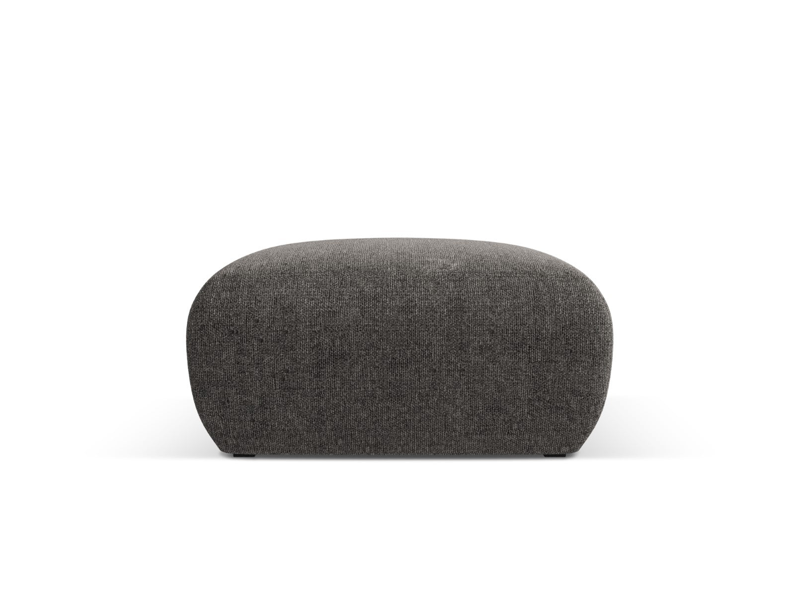 Cosmopolitan Design - Pouf "Nolio" in ciniglia grigio 
