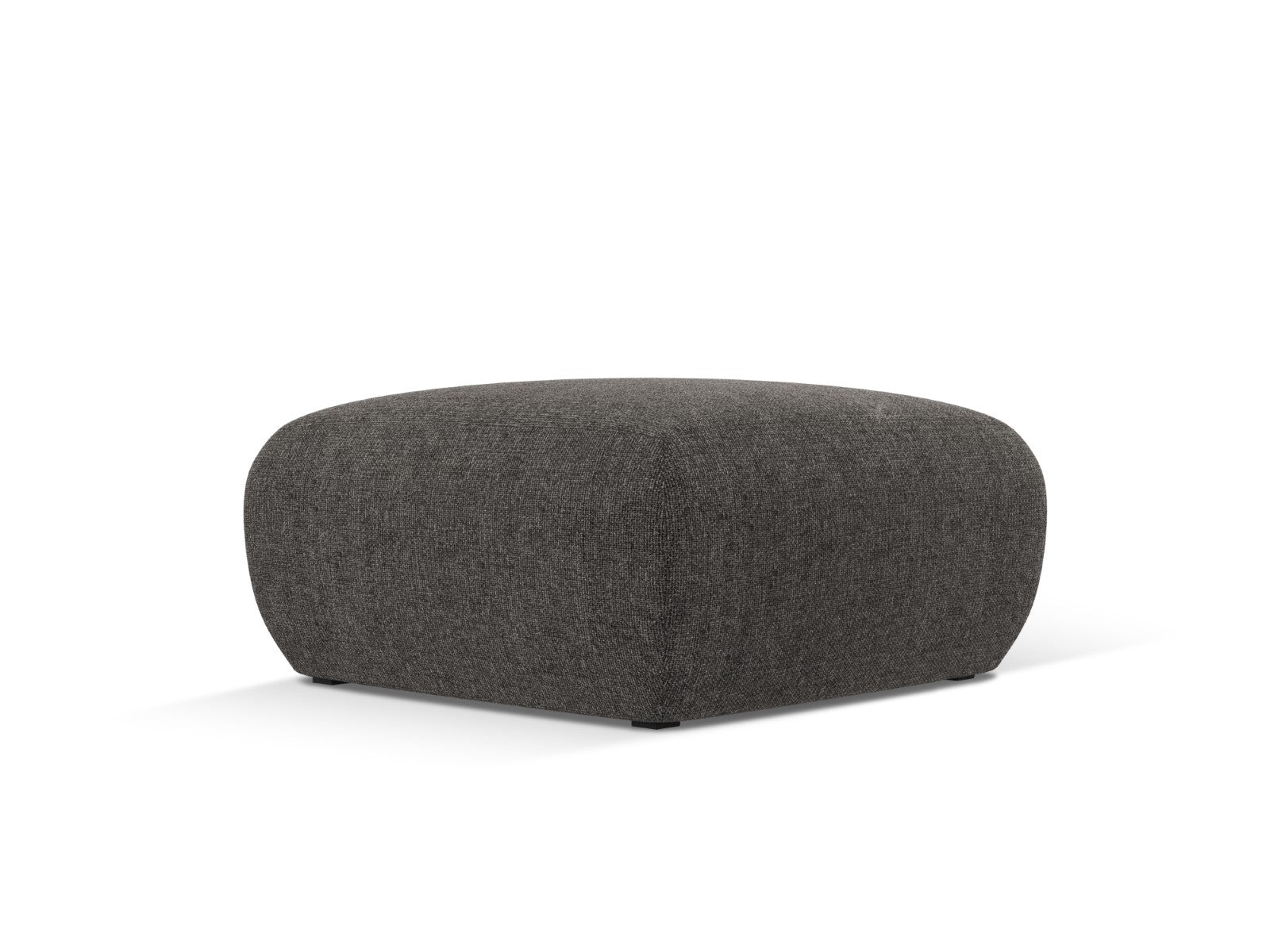 Cosmopolitan Design - Pouf "Nolio" in ciniglia grigio 