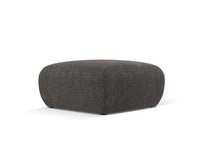 Cosmopolitan Design - Pouf "Nolio" in ciniglia grigio 