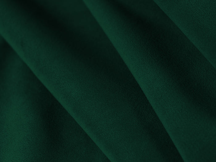 Cosmopolitan Design - Divano angolare destro "Arendal" 5 posti in velluto verde bottiglia 