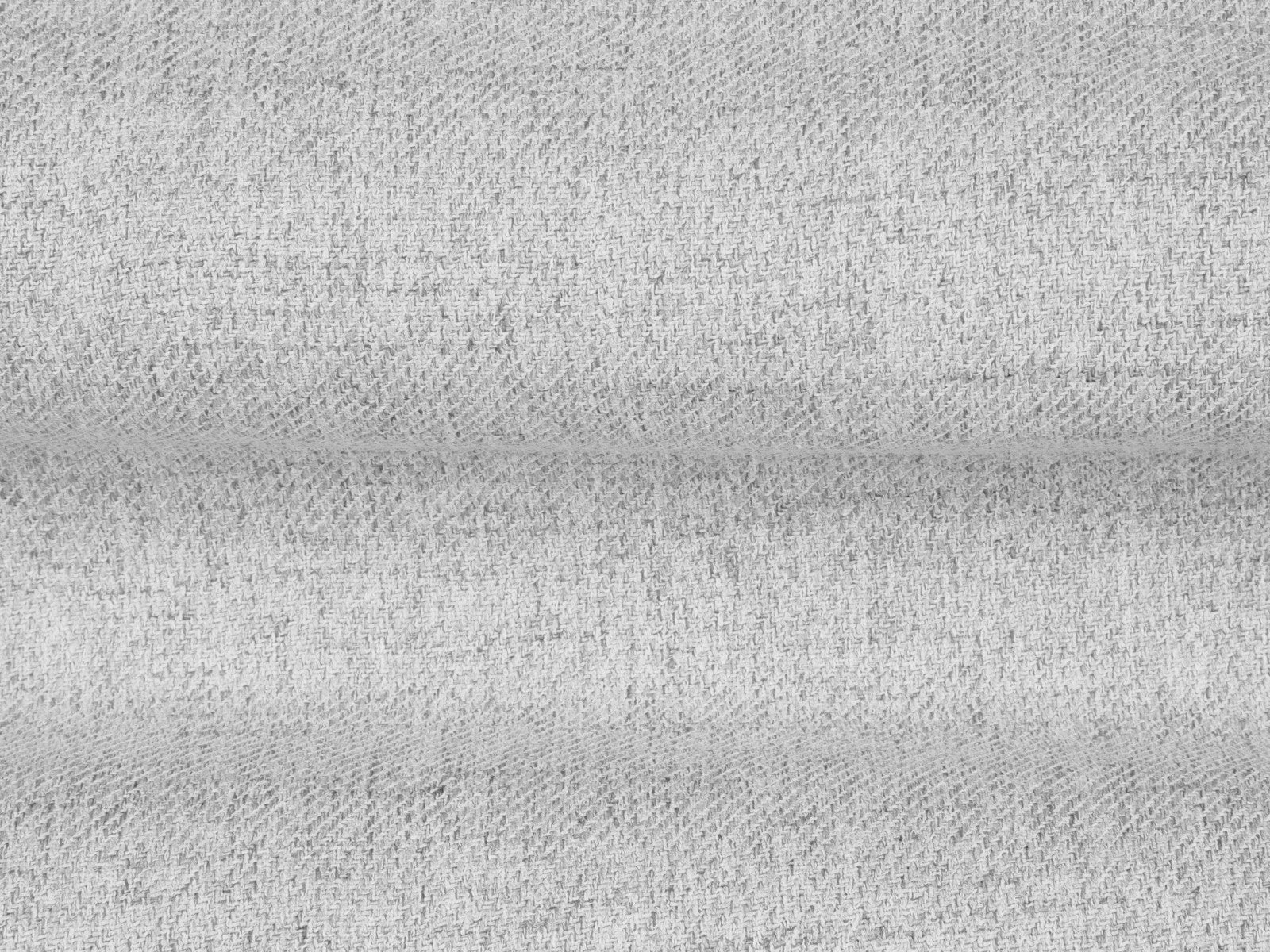 Cosmopolitan Design - Divano angolare destro "Bali" 5 posti in tessuto strutturato grigio chiaro 