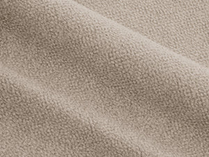 Cosmopolitan Design - Divano angolare destro "Mackay" 4 posti in velluto strutturato beige 