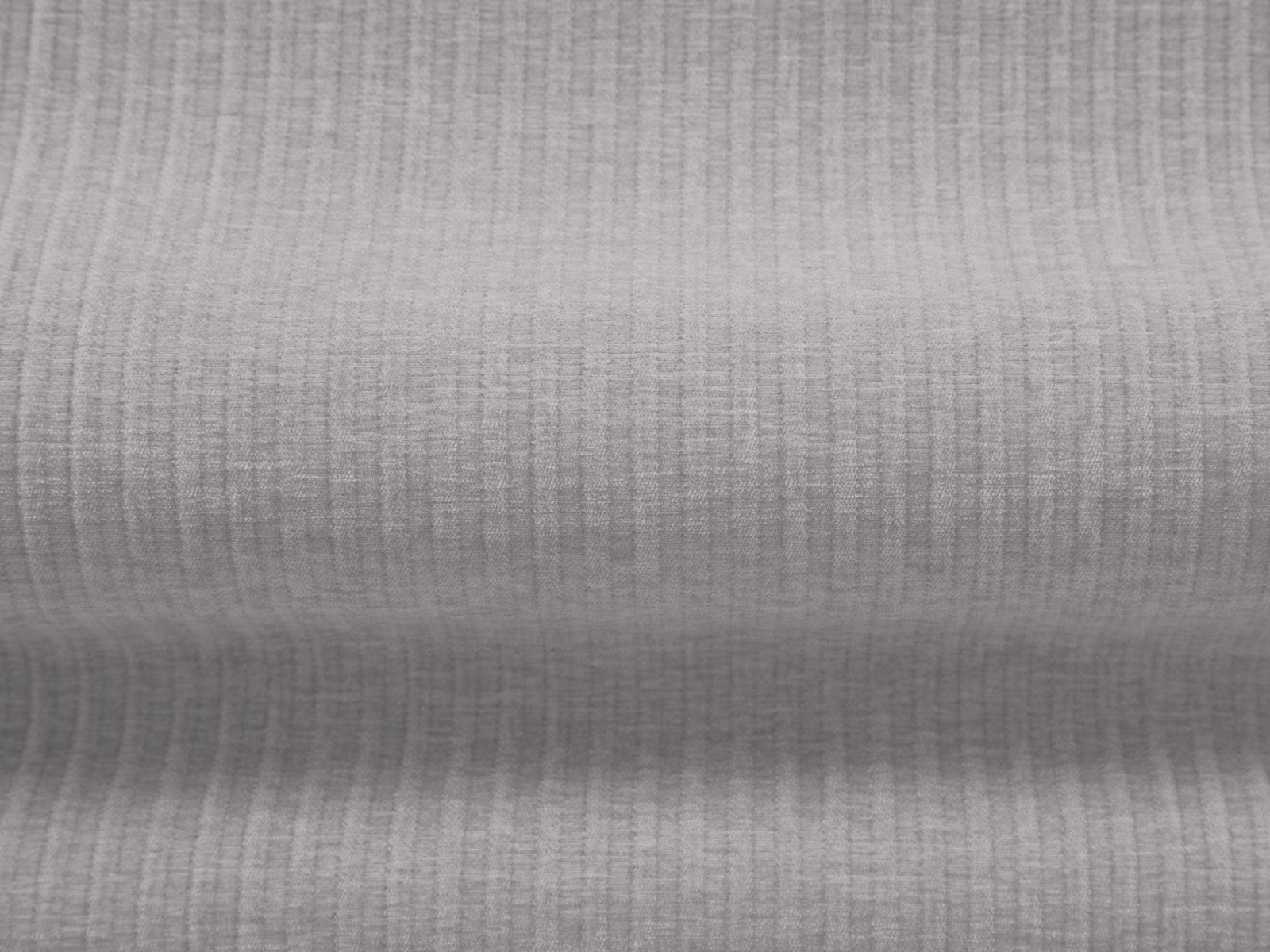 Cosmopolitan Design - Divano angolare destro "Arendal" 3 posti in ciniglia con effetto a coste grigio chiaro 