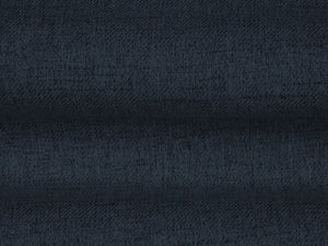 Cosmopolitan Design - Divano panoramico "Bali" 7 posti in tessuto strutturato blu 