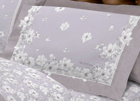 Completo Lenzuola In Morbida Flanella Linea Europa Disegno Marsiglia - Matrimoniale - Beige