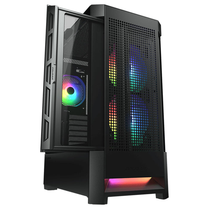 COUGAR AIRFACE RGB - PC CASE MID TOWER - VENTOLA RGB 2*140+120mm + CTRL