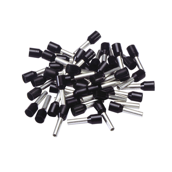 Terminali isolati Ã˜ 1,5 qmm x L. 14 mm. 50 pz.