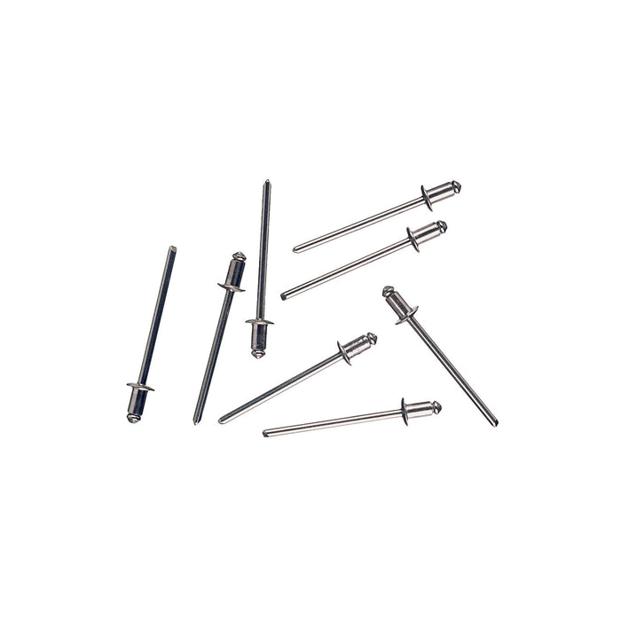 Rivetti ciechi in alluminio Ã˜ 4,0 x 8 mm. 50 pz.