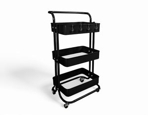 Carrellino cucina portaoggetti carrellino con ruote salvaspazio – Leo