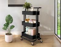 Carrellino cucina portaoggetti carrellino con ruote salvaspazio – Leo