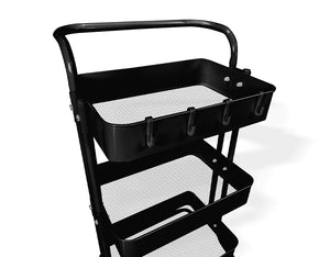 Carrellino cucina portaoggetti carrellino con ruote salvaspazio – Leo