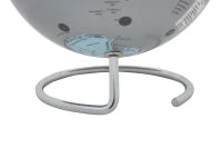 Mappamondo Twist Silver Cm Ø 20X25