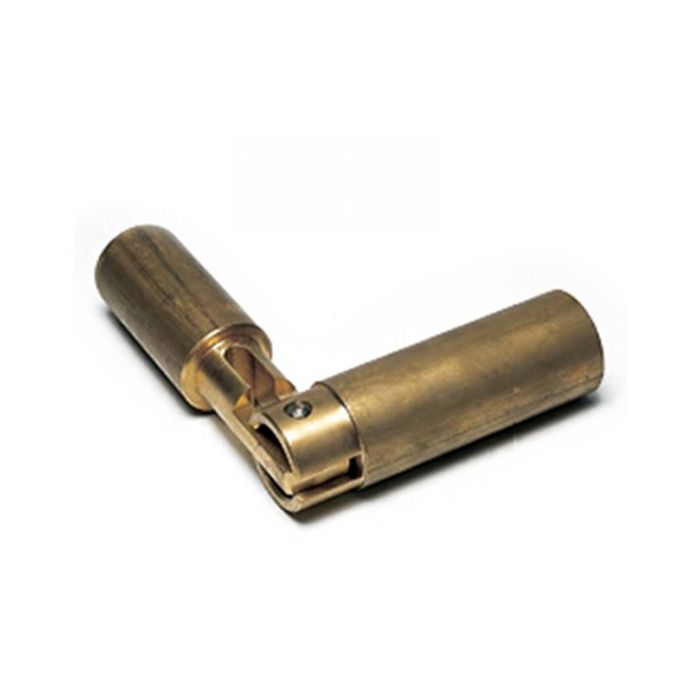 Snodo  37/38 Mm Per Ribaltamento Scaletta In Acciaio Inox 304 E Alluminio Anodizzato (2 Pz)