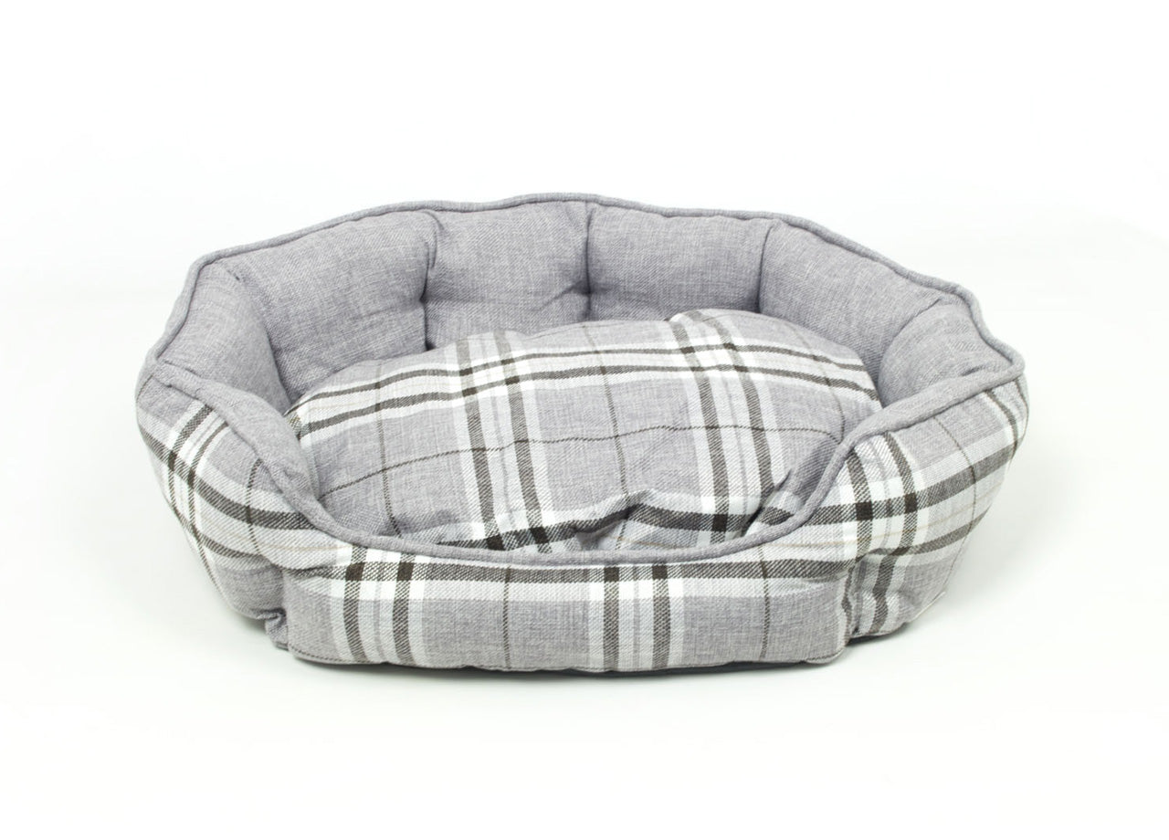 Cuccia Cane Gatto Letto Cuscino Per Animali Materasso Morbido Vari Modelli - Cuccia - Tartan