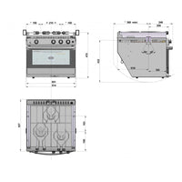CUCINA CON FORNO/GRILL BRETAGNE
