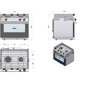 CUCINA CON FORNO ONE