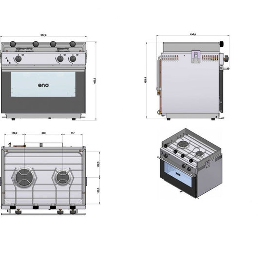 CUCINA CON FORNO ONE