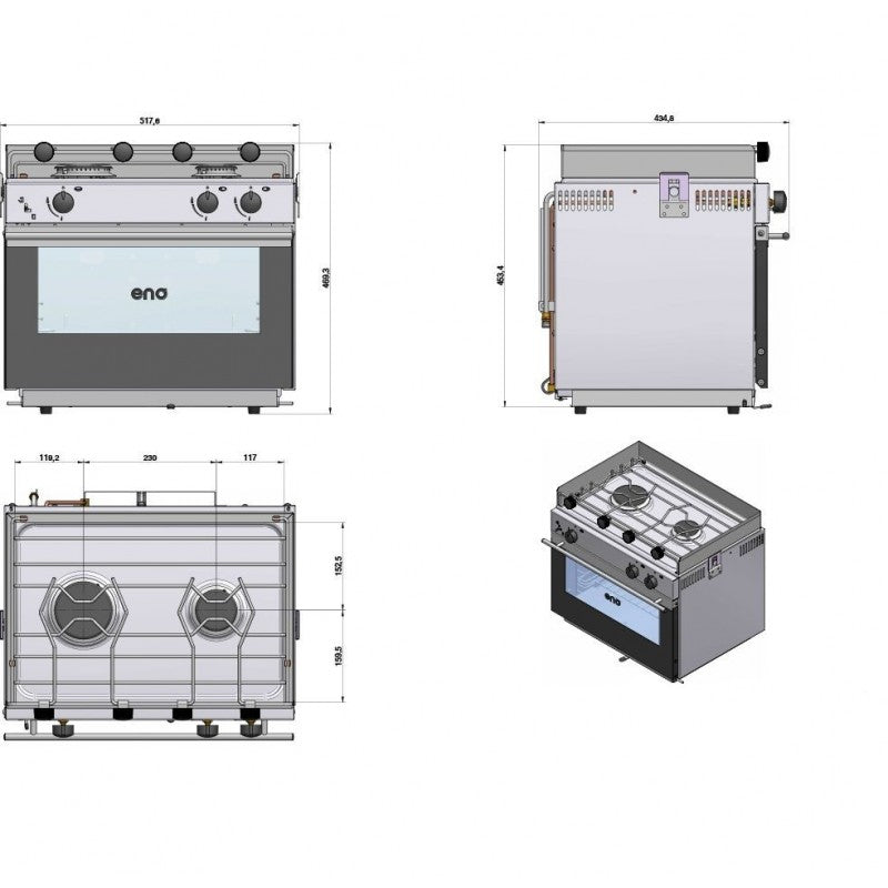 CUCINA CON FORNO ONE