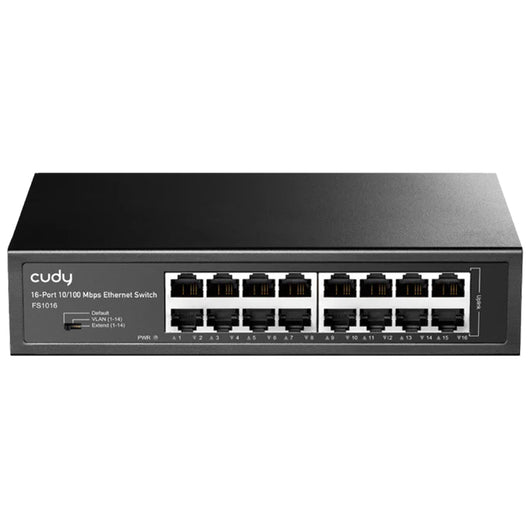 CUDY FS1016 - 16-PORT 10/100 MBPS METAL SWITCH
