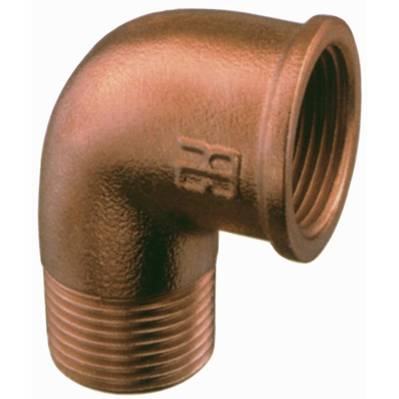 CURVA M-F IN BRONZO DA 2'