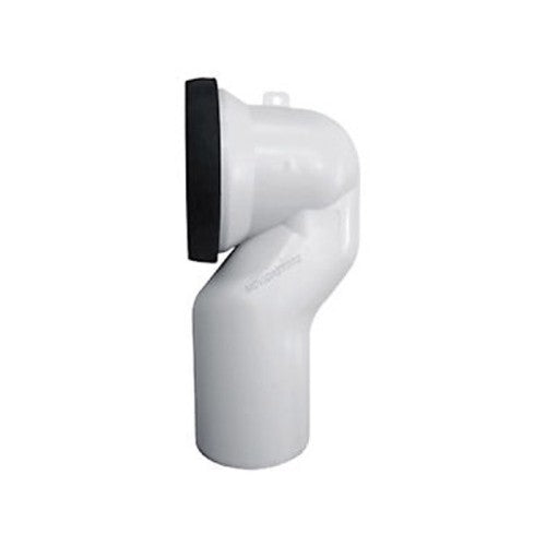 CURVA X WC IN PVC D100 SOTTOVASO