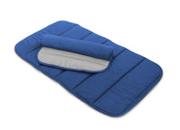 Cuccia Cuscino Antimacchia Per Animali Domestici Modello Bicolor Colore Blu/Grigio - 60x90cm - Blu-Grigio