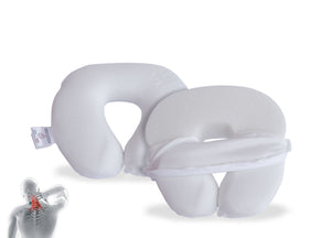 Cuscino Collare Da Viaggio - Cuscino Ortopedico - Bianco