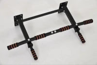 Sbarra per Trazioni Multifunzione in Acciaio da Parete, 94x51x18cm, Nera