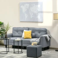 Stampa su Tela 120x90cm per Casa e Ufficio, Tela in Legno di Pino e Inchiostro in Resina Poliuretanica, Grigia e Bianca