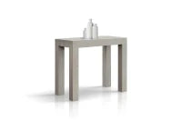 PAZZO DESIGN Tavolo Consolle allungabile, Olmo perla, Nobilitato,Made in Italy da 45 a 300 cm