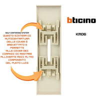 Bticino living now cover comando tapparelle compatibile k4027 *** colore sabbia, confezione 1