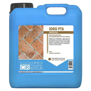 Impregnante protettivo antimacchia all'acqua pavimenti cotto idro pta 5 litri