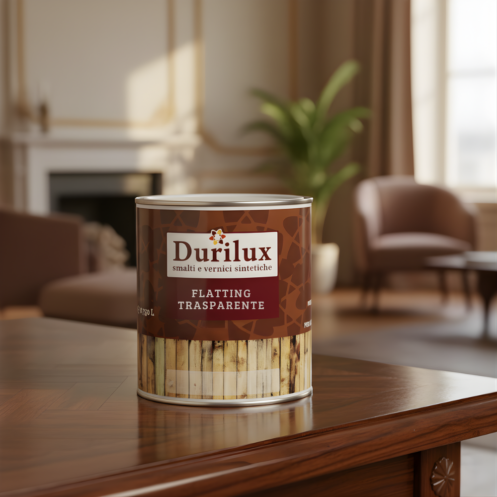 Durilux legnomare flatting vernice lucida per legno e imbarcazioni *** formato 0,750 lt, confezione 1
