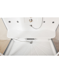 Cabina Doccia Idromassaggio 140x90cm Bagno Turco, Full Optional Sicorage Kleria