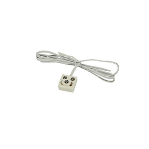 Cablaggio Cavo Alimentazione e Connettore Per Striscia Led Per Binario Guida Barra Elettrificata CB2107 Con Filo Da 1 Metro