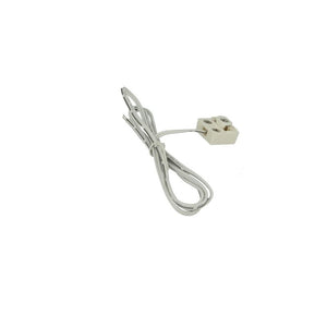 Cablaggio Cavo Alimentazione e Connettore Per Striscia Led Per Binario Guida Barra Elettrificata CB2107 Con Filo Da 1 Metro