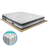 Materasso molle indipendenti e memory matrimoniale 160x190 California H26 7 zone, sfoderabile massaggiante - Comprarredo