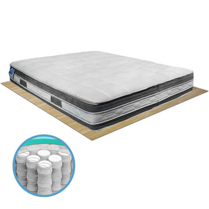 Materasso molle indipendenti e memory matrimoniale 160x190 California H26 7 zone, sfoderabile massaggiante - Comprarredo