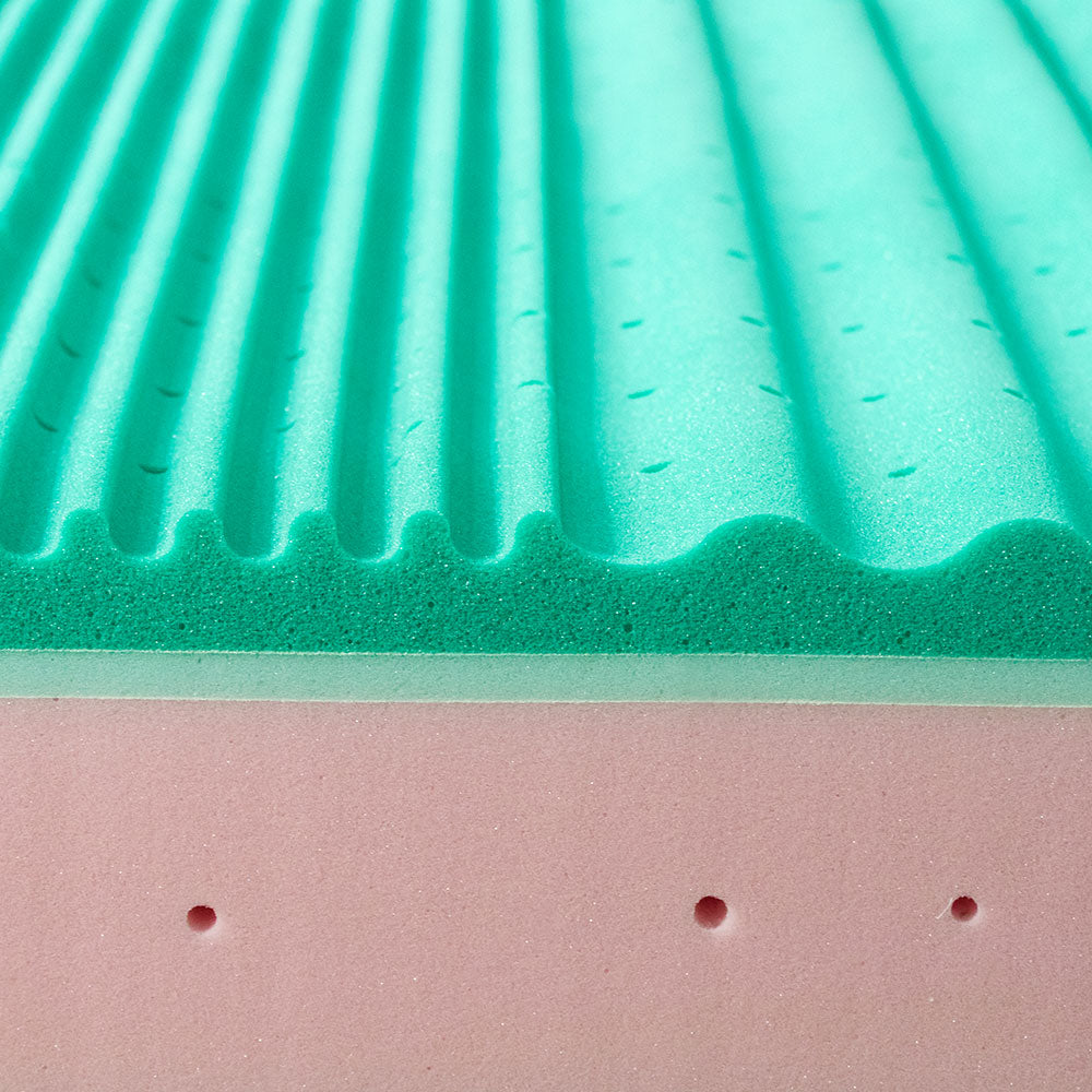 Materasso molle indipendenti e memory matrimoniale 160x190 California H26 7 zone, sfoderabile massaggiante - Comprarredo