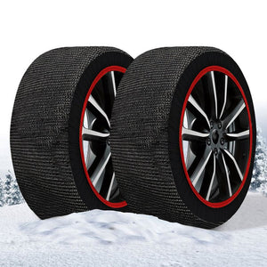Calze da Neve Omologate Misura XXXL per SUV Camper Auto 4x4 Veicoli Commerciali