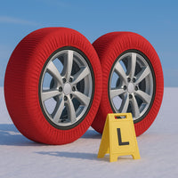 Calze Da Neve per Auto Omologate EN 16662-1 2020 Misura L