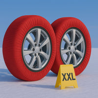 Calze Da Neve per Auto Omologate EN 16662-1 2020 Misura XXL