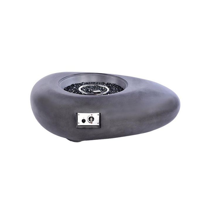 ATENA TEMPO STYLE riscaldatore per esterno a Gas Propano, Braciere da Tavolo, Braciere Basso Senza Fumo, Riscaldatore per Mobili da Patio